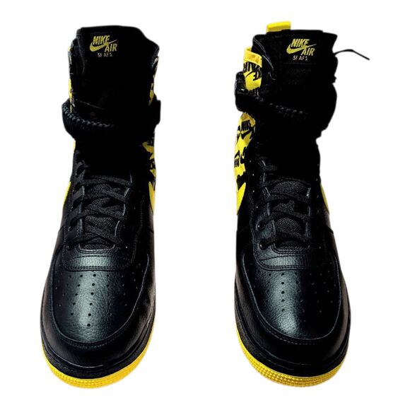NIKE SF Air Force 1 \'Dynamic Yellow\' Sneakers Size 13 main image 5